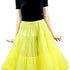 835 Samantha Luxury Tea-Length 26 in Chiffon Petticoat - Yellow