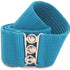 Women's Vintage Belt with Elastic Cinch Stretch Waist and Metal Hook - Peacock Blue