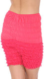 N21 Jaime Women's Sexy Ruffle Petti pants-Raspberry