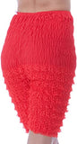 N22 Women's Sexy Lolita Steampunk Ruffle Panties-Red